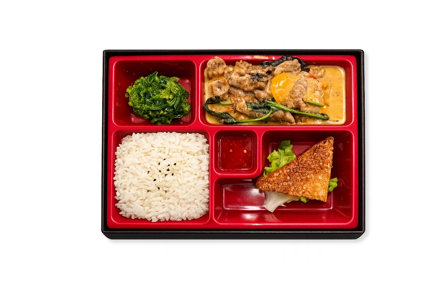 Bœuf au curry rouge